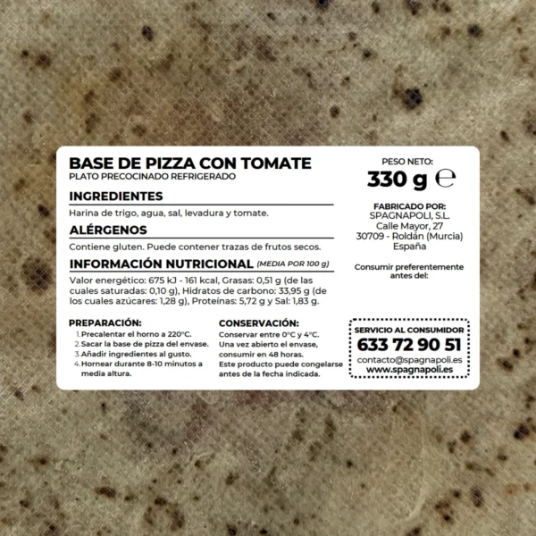 Base con tomate - Imagen 3
